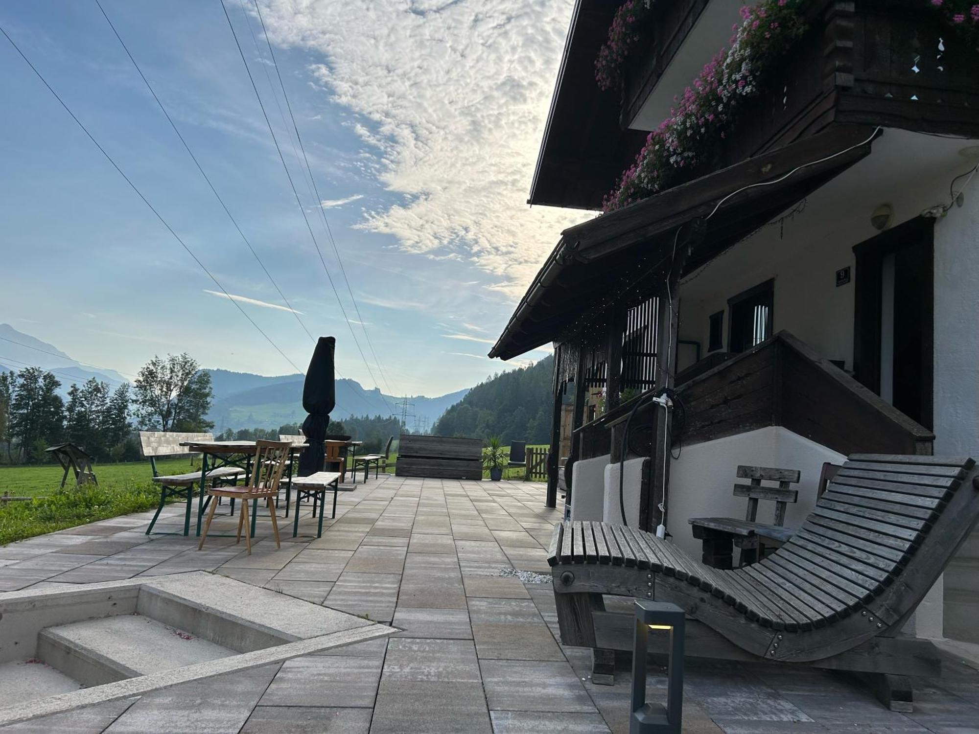 Ferienwohnung Haus Obertiefenbach Radstadt Exterior foto